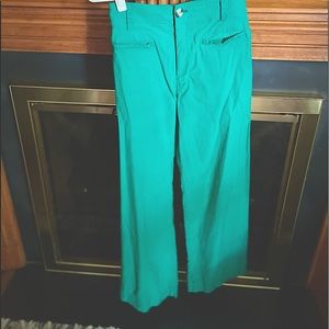 collette Anthropologie wide leg pants women 28
